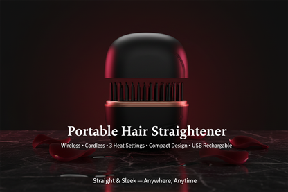 Portable Hair Straightener Descriptive Hero